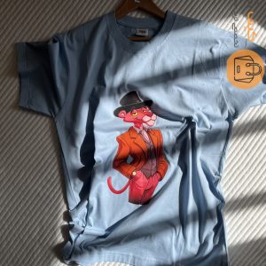 تیشرت پلنگ صورتی