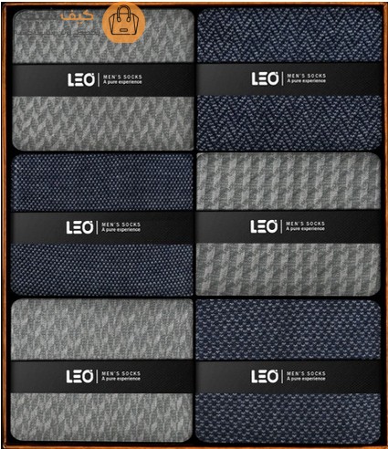 جوراب مردانه لئو کد 107 