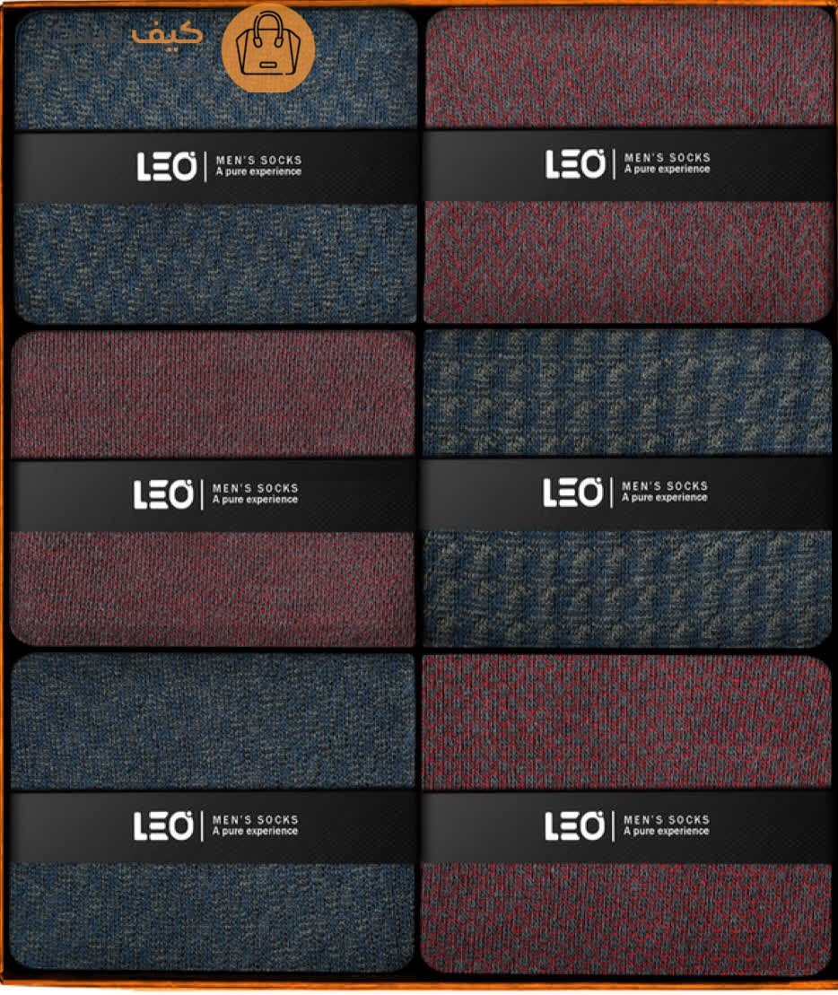 جوراب مردانه لئو کد 112